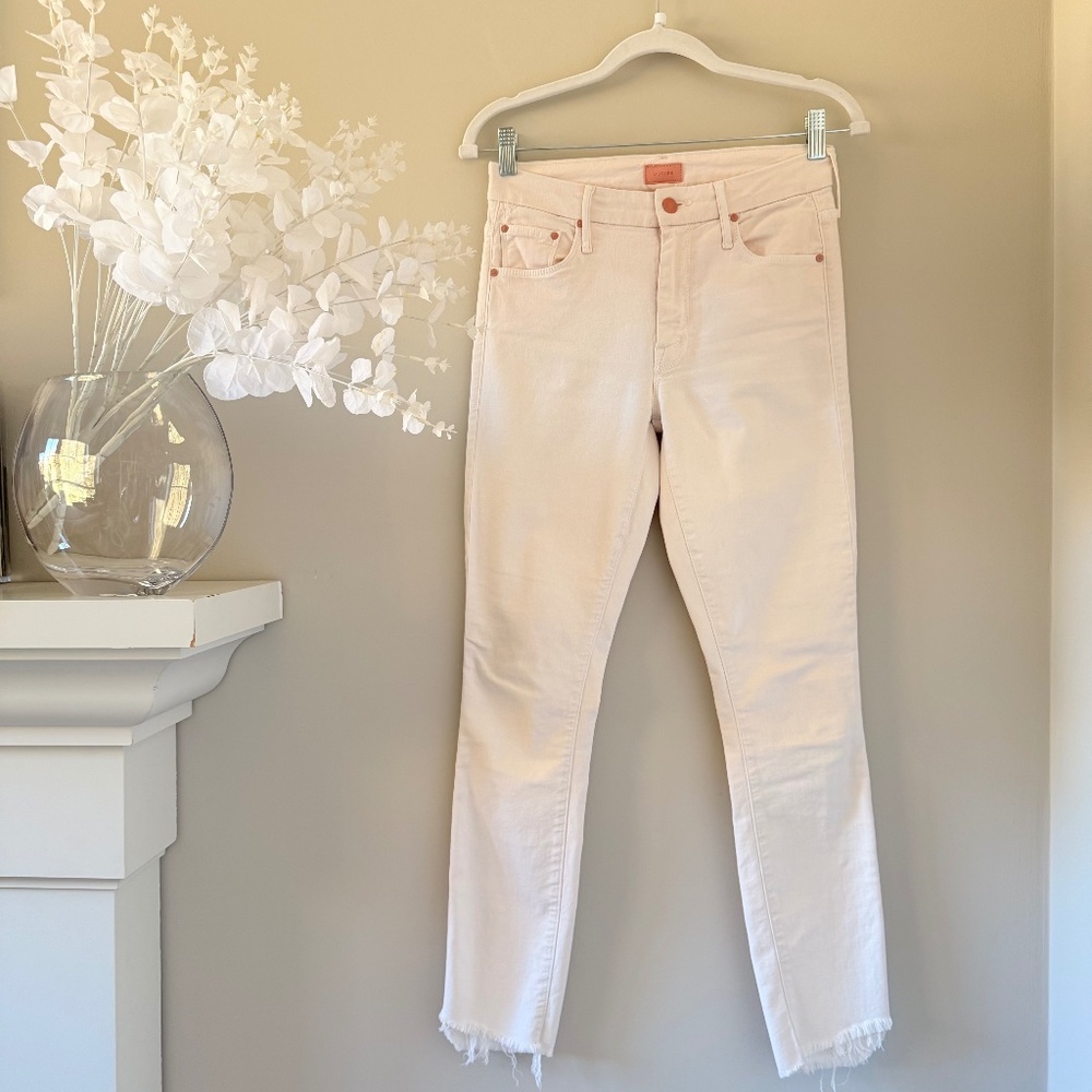 Mother The Looker Ankle Step Fray in So Far Gone (Size 26)